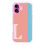 Slim Protection Case［ オリジナル - initial color line - L pink ］