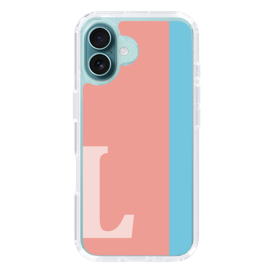 Slim Protection Case［ オリジナル - initial color line - L pink ］