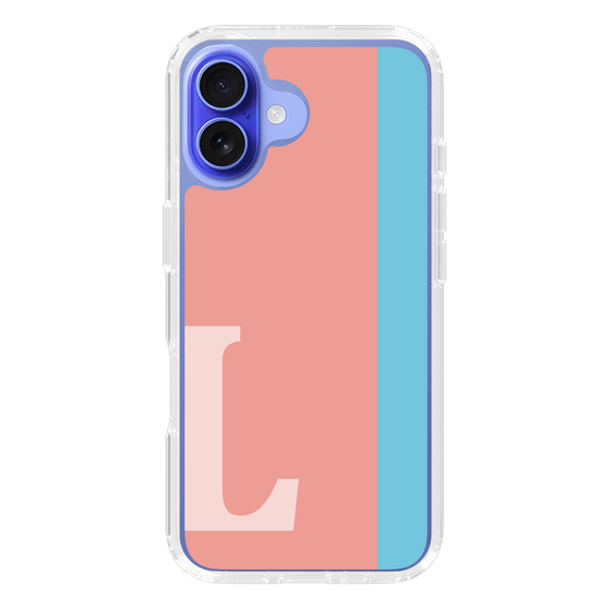 Slim Protection Case［ オリジナル - initial color line - L pink ］