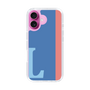 Slim Protection Case［ オリジナル - initial color line - L blue ］