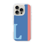 Slim Protection Case［ オリジナル - initial color line - L blue ］