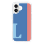 Slim Protection Case［ オリジナル - initial color line - L blue ］