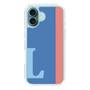 Slim Protection Case［ オリジナル - initial color line - L blue ］