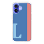 Slim Protection Case［ オリジナル - initial color line - L blue ］