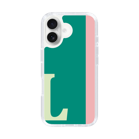 Slim Protection Case［ オリジナル - initial color line - L green ］