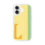 Slim Protection Case［ オリジナル - initial color line - L yellow ］