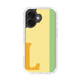 Slim Protection Case［ オリジナル - initial color line - L yellow ］