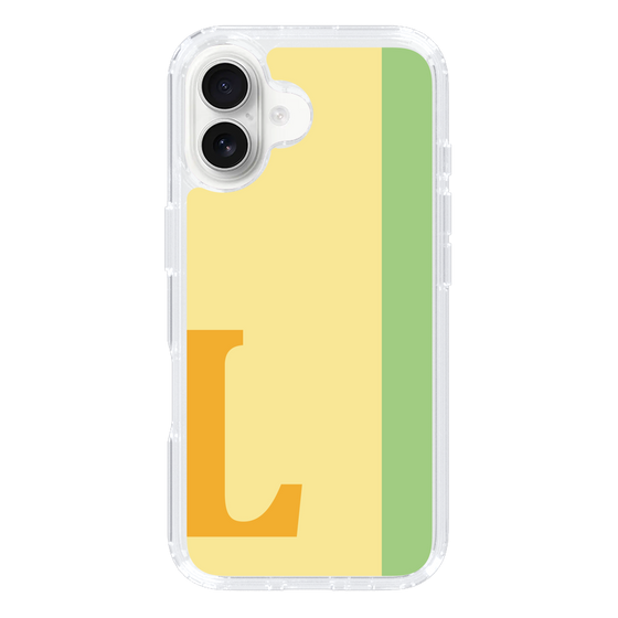 Slim Protection Case［ オリジナル - initial color line - L yellow ］