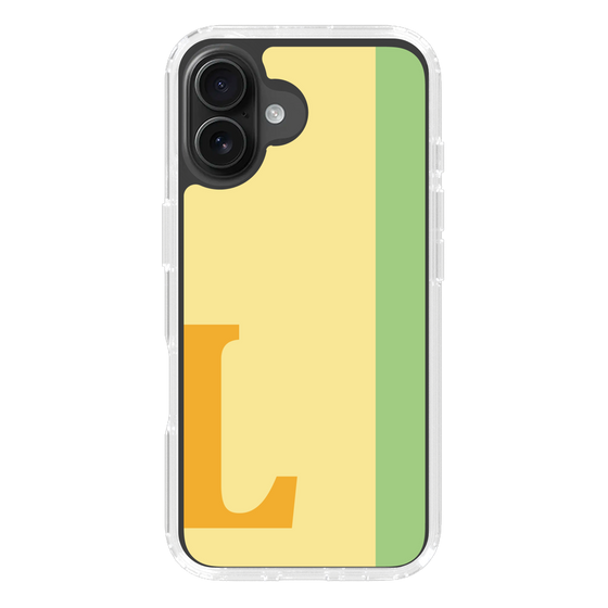 Slim Protection Case［ オリジナル - initial color line - L yellow ］