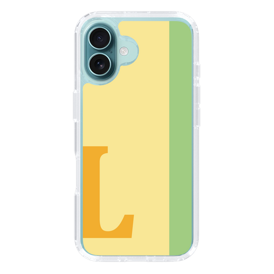 Slim Protection Case［ オリジナル - initial color line - L yellow ］