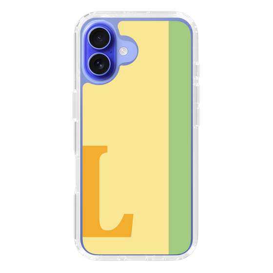 Slim Protection Case［ オリジナル - initial color line - L yellow ］