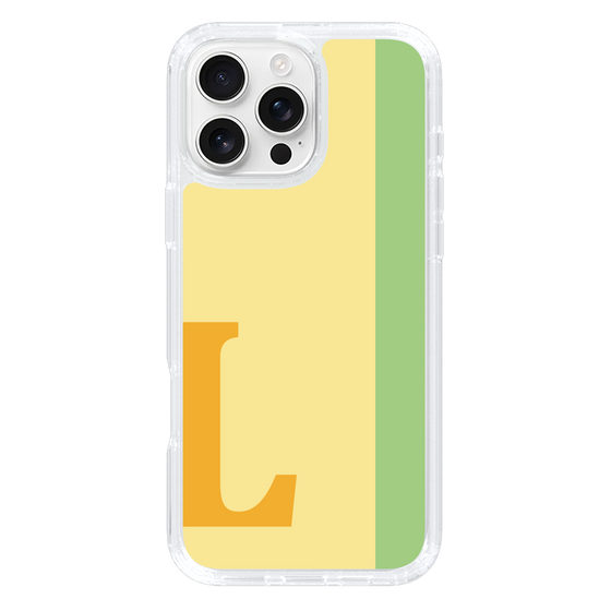 Slim Protection Case［ オリジナル - initial color line - L yellow ］