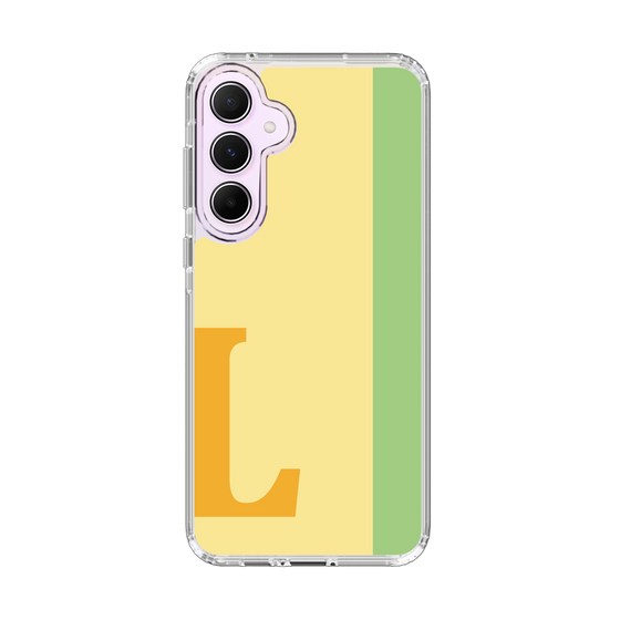 Slim Protection Case［ オリジナル - initial color line - L yellow ］