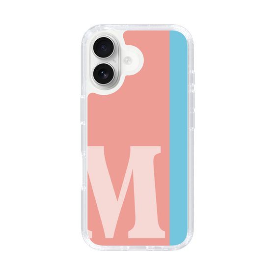 Slim Protection Case［ オリジナル - initial color line - M pink ］