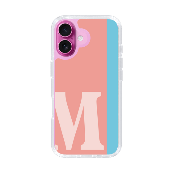 Slim Protection Case［ オリジナル - initial color line - M pink ］