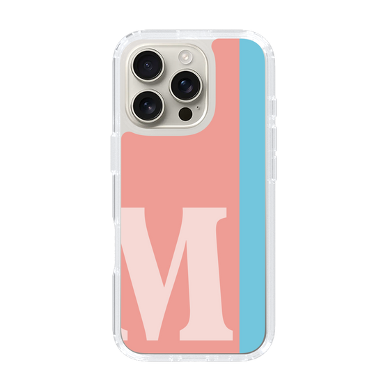 Slim Protection Case［ オリジナル - initial color line - M pink ］
