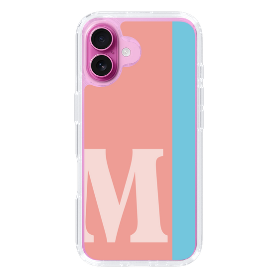 Slim Protection Case［ オリジナル - initial color line - M pink ］