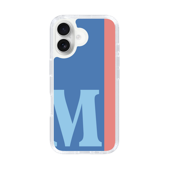 Slim Protection Case［ オリジナル - initial color line - M blue ］