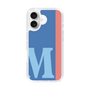 Slim Protection Case［ オリジナル - initial color line - M blue ］