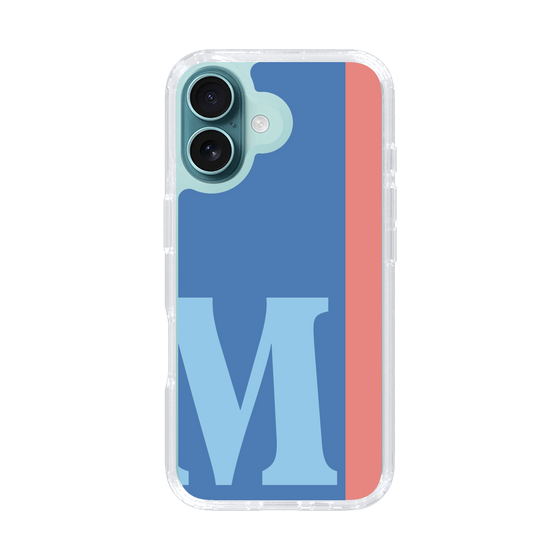 Slim Protection Case［ オリジナル - initial color line - M blue ］