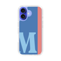 Slim Protection Case［ オリジナル - initial color line - M blue ］