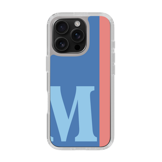 Slim Protection Case［ オリジナル - initial color line - M blue ］