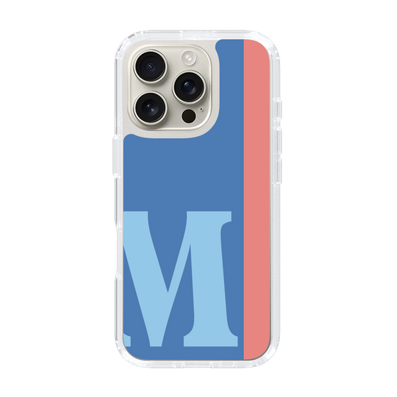 Slim Protection Case［ オリジナル - initial color line - M blue ］
