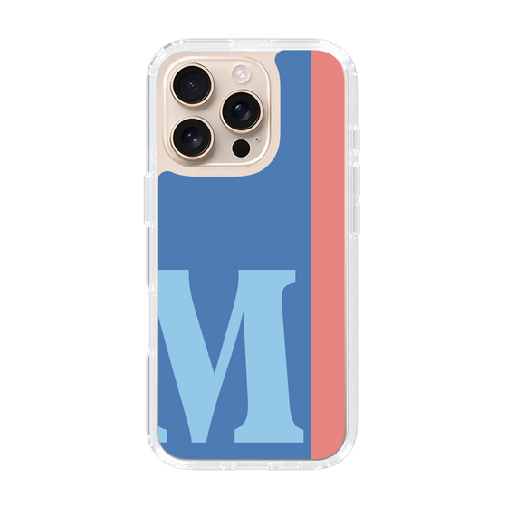 Slim Protection Case［ オリジナル - initial color line - M blue ］