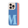 Slim Protection Case［ オリジナル - initial color line - M blue ］