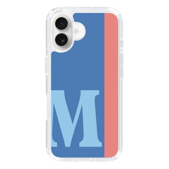 Slim Protection Case［ オリジナル - initial color line - M blue ］