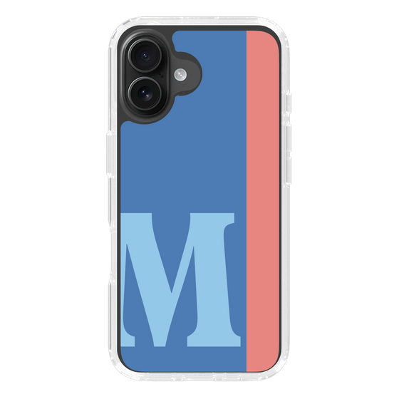Slim Protection Case［ オリジナル - initial color line - M blue ］