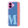 Slim Protection Case［ オリジナル - initial color line - M blue ］