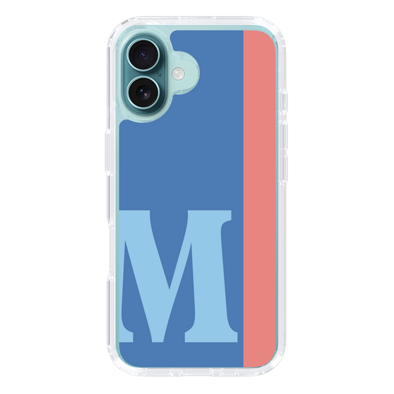 Slim Protection Case［ オリジナル - initial color line - M blue ］