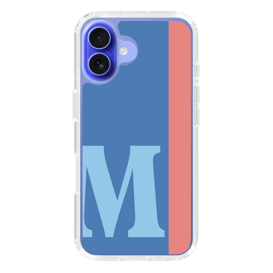 Slim Protection Case［ オリジナル - initial color line - M blue ］