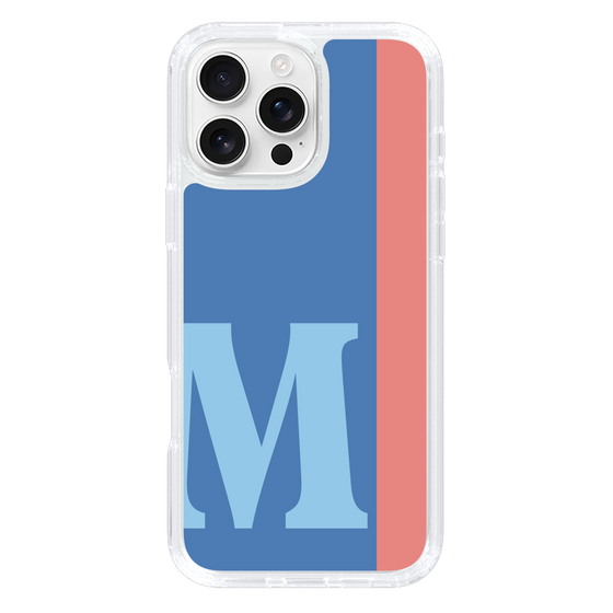 Slim Protection Case［ オリジナル - initial color line - M blue ］