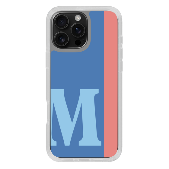 Slim Protection Case［ オリジナル - initial color line - M blue ］