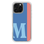 Slim Protection Case［ オリジナル - initial color line - M blue ］
