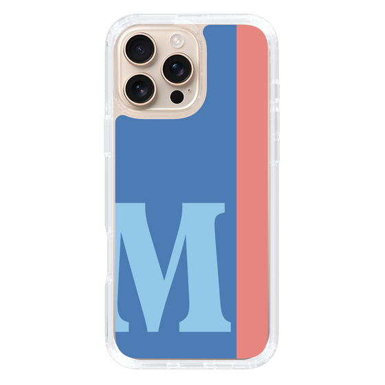 Slim Protection Case［ オリジナル - initial color line - M blue ］