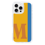 Slim Protection Case［ オリジナル - initial color line - M orange ］