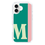 Slim Protection Case［ オリジナル - initial color line - M green ］