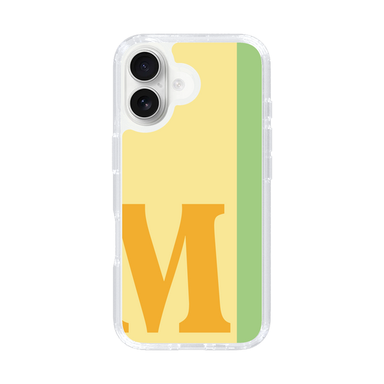 Slim Protection Case［ オリジナル - initial color line - M yellow ］