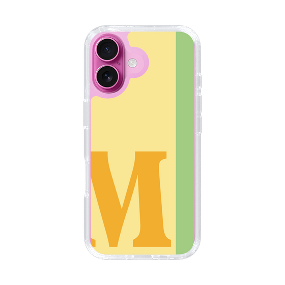 Slim Protection Case［ オリジナル - initial color line - M yellow ］