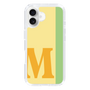 Slim Protection Case［ オリジナル - initial color line - M yellow ］