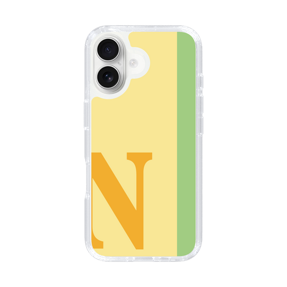 Slim Protection Case［ オリジナル - initial color line - N yellow ］