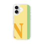 Slim Protection Case［ オリジナル - initial color line - N yellow ］