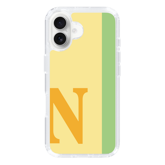 Slim Protection Case［ オリジナル - initial color line - N yellow ］