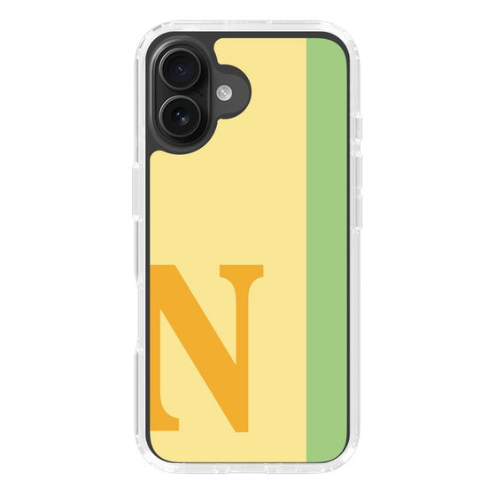 Slim Protection Case［ オリジナル - initial color line - N yellow ］