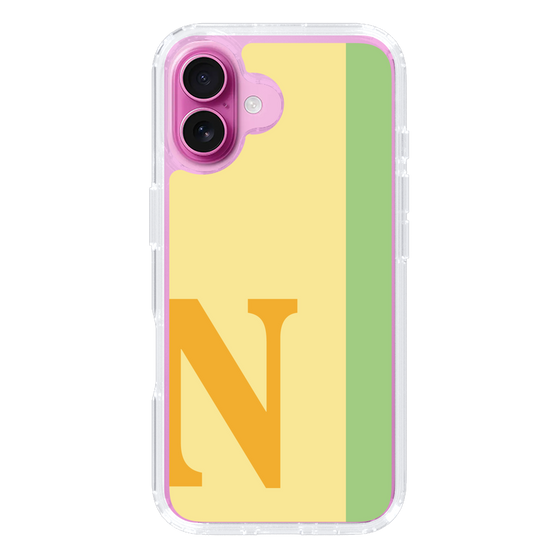 Slim Protection Case［ オリジナル - initial color line - N yellow ］
