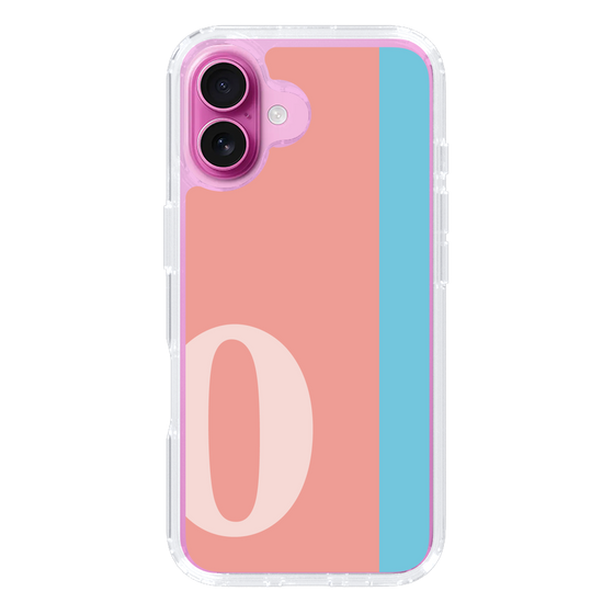 Slim Protection Case［ オリジナル - initial color line - O pink ］