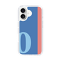 Slim Protection Case［ オリジナル - initial color line - O blue ］
